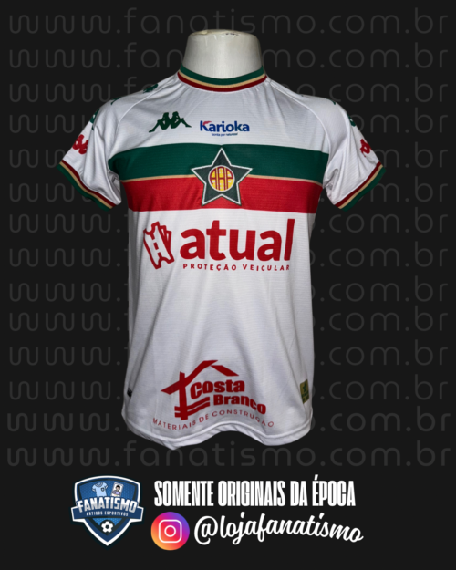 Camisa da Portuguesa/RJ Oficial I Kappa 2025 #7 Anderson Rosa Usada em Jogo