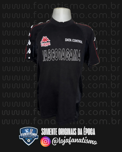 Camisa do Vasco Oficial Treino Preta Kappa 1997 G