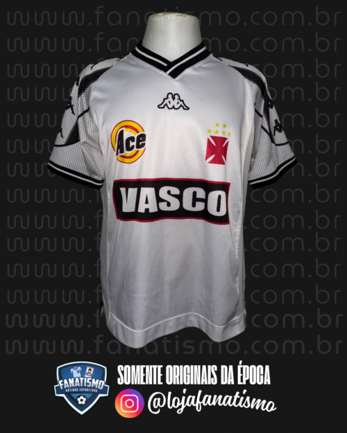 Camisa do Vasco Oficial Treino Branca Kappa 1999/2000