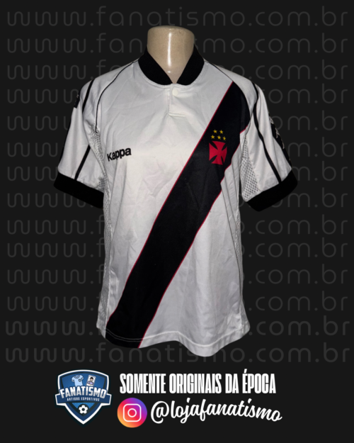 Camisa do Vasco Oficial II Kappa 1998 #10 Feminina/Infantil 12