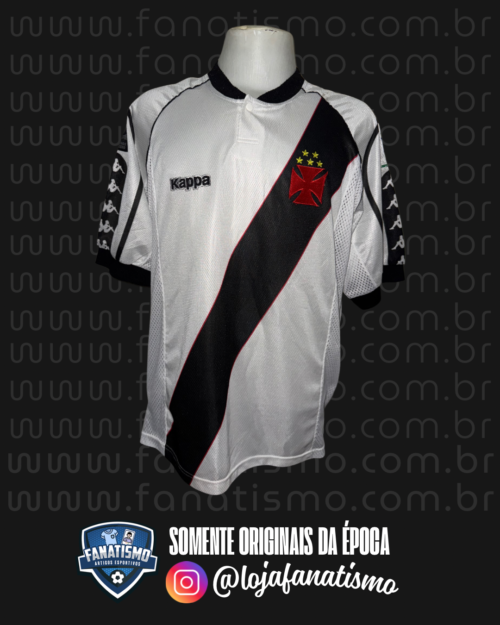 Camisa do Vasco Oficial II Kappa 1998 #10 GG