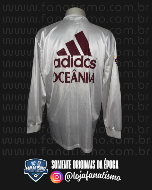 Camisa do Fluminense Oficial Treino Manga Longa Adidas 1997 GG - Image 2