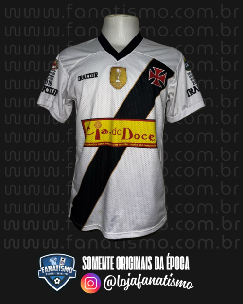 Camisa do Vasco Oficial II Futmesa Traktor 2018/2019 #10 Felipe De Jogo M