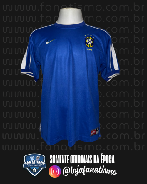 Camisa da Seleção Brasileira Oficial II Nike 1998 S/Nº