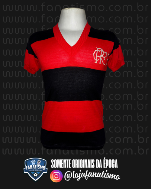 Camisa do Flamengo Oficial I Mariu's Sport Anos 70 #3 De Jogo