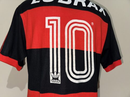 Camisa do Flamengo Oficial I Adidas 1988-1992 #10 GG - Imagem 3