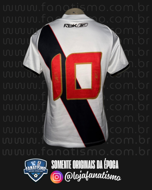 Camisa do Vasco Oficial II Reebok 2007 #10 Feminina - Imagem 2