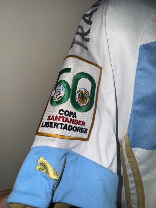 Camisa do Grêmio Oficial II Puma 2009 #16 Maxi Lopez Usada em Jogo vs. Cruzeiro na Libertadores - Imagem 4