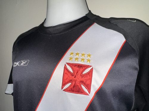 Camisa do Vasco Oficial I Reebok 2007 #22 De Jogo G - Imagem 3