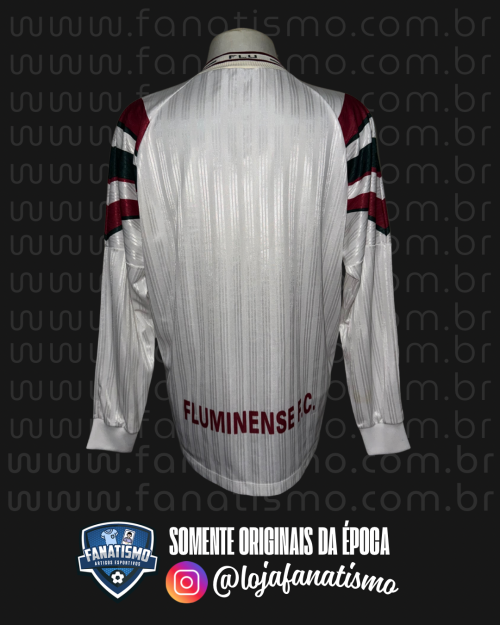 Camisa do Fluminense Oficial II Manga Longa Adidas 1996 S/Nº GG - Imagem 2