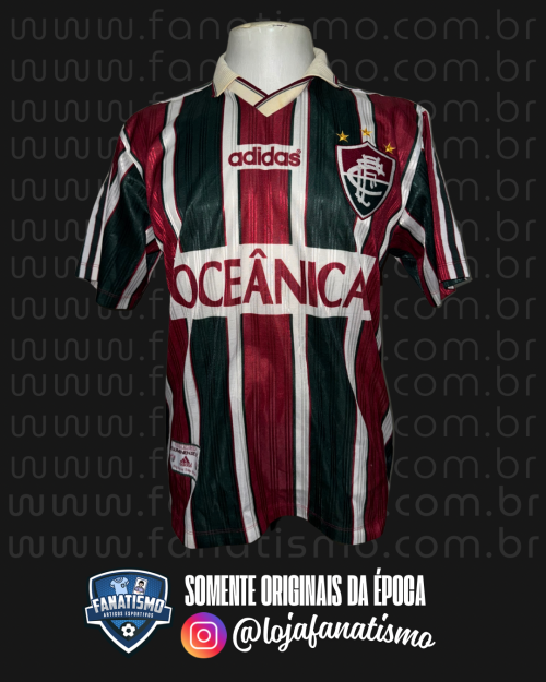 Camisa do Fluminense Oficial I Adidas 1997 #10 G