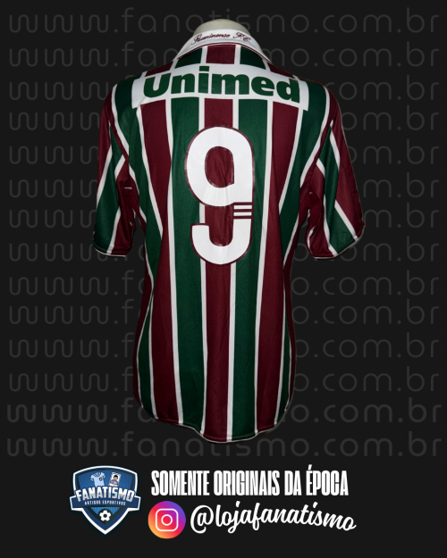 Camisa do Fluminense Oficial I Adidas 2010 #9 Fred Nova G - Imagem 2