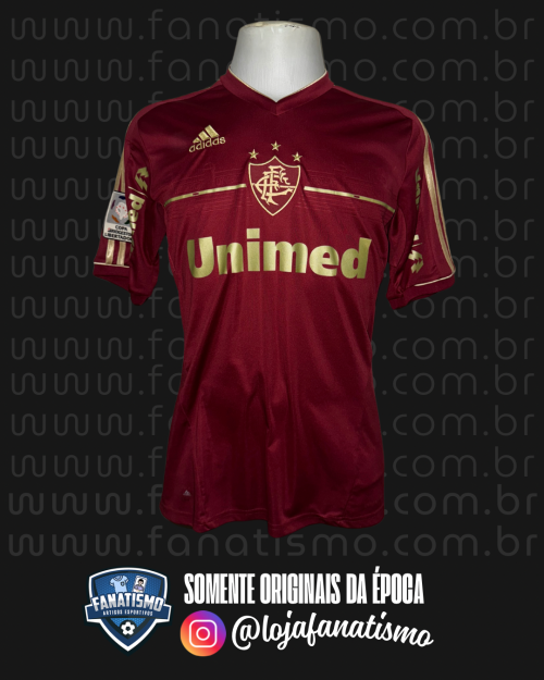 Camisa do Fluminense Oficial III Adidas 2012 #20 Deco Usada em Jogo vs. Zamora na Libertadores