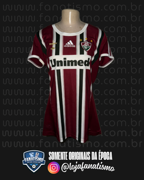 Camisa do Fluminense Oficial I Adidas 2012 S/Nº Feminina G