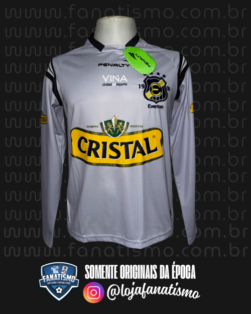 Camisa do Everton/CHI Oficial Manga Longa Goleiro Penalty 2011/2012 Nova P