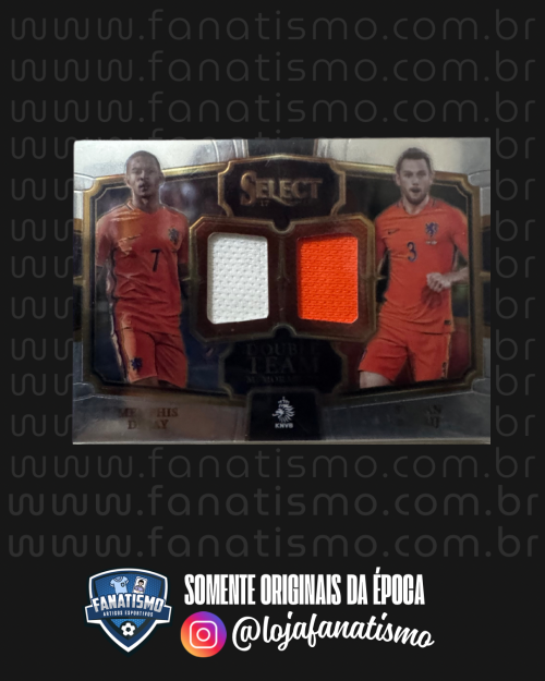 Card Panini Select Memphis Depay & de Vrij ‘Camisas’