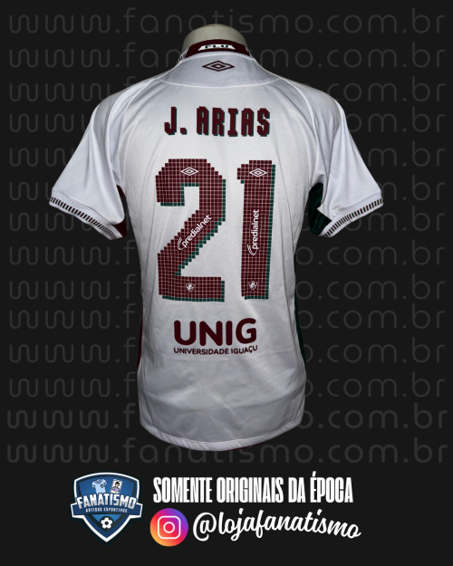Camisa do Fluminense Oficial II Umbro 2025 #21 Jhon Árias Usada em Jogo vs. Aparecidense - Imagem 2