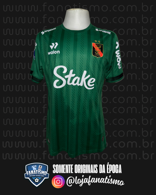 Camisa do Melgar/PER Oficial Goleiro Walon 2025 #12 Cáceda Usada em Jogo vs. Vasco G