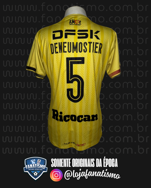 Camisa do Melgar/PER Oficial II Walon 2025 #5 Deneumostier Usada em Jogo vs. Vasco na Sul-Americana G - Imagem 2