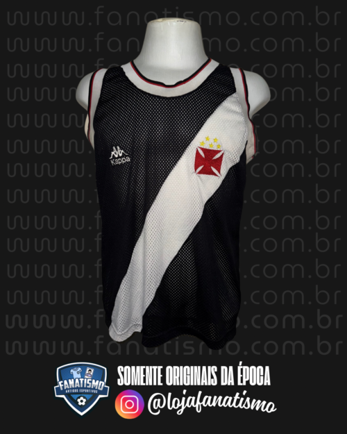 Camiseta do Vasco Oficial I Basquete Kappa 1998 G