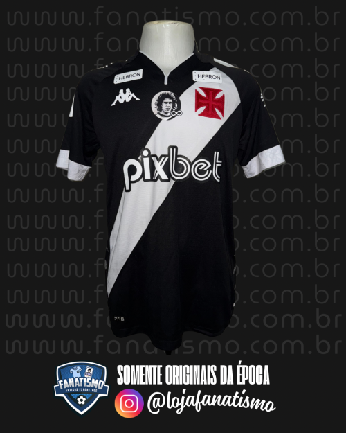 Camisa do Vasco Oficial I Kappa 2022/2023 #13 Lula Preparada Nova