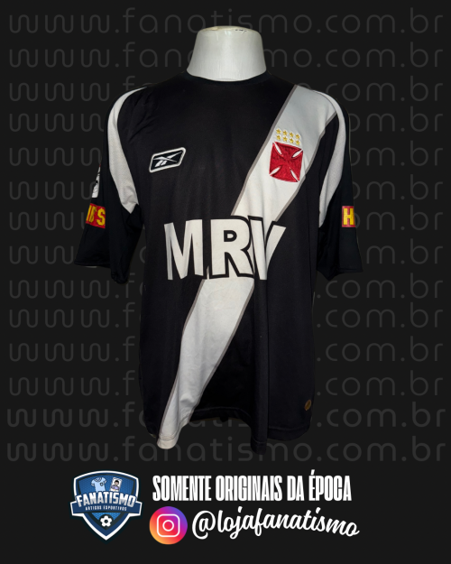 Camisa do Vasco Oficial I Reebok 2008 #18 Usada em Jogo G