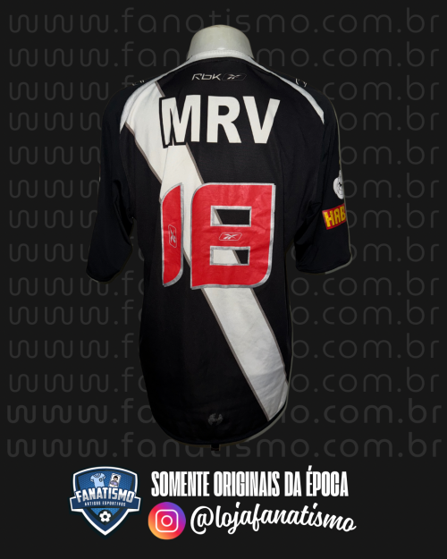 Camisa do Vasco Oficial I Reebok 2008 #18 Usada em Jogo G - Imagem 2