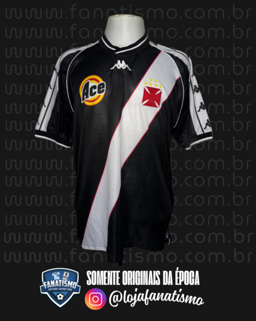 Camisa do Vasco Oficial I Kappa 1999/2000 #10 Edmundo G