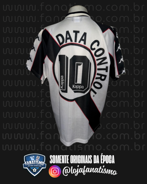 Camisa do Vasco Oficial II Kappa 1996/1997 #10 Edmundo SG - Imagem 2