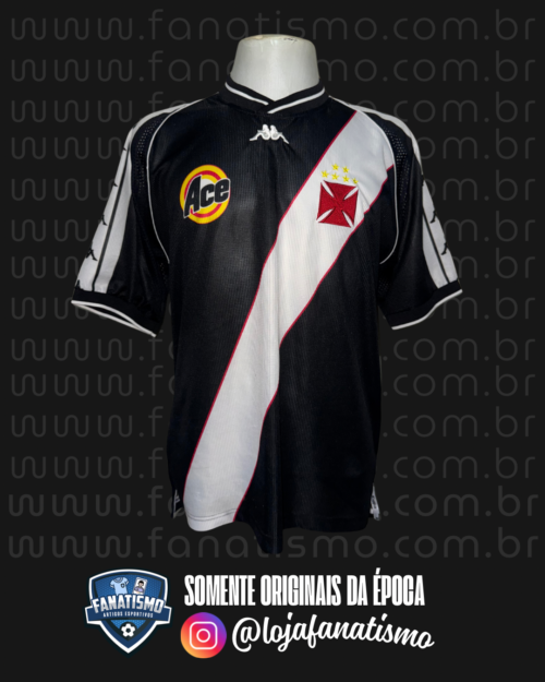 Camisa do Vasco Oficial I Kappa 1999/2000 #10 Edmundo G