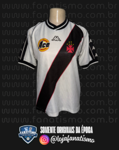 Camisa do Vasco Oficial II Kappa 1999/2000 #10 Edmundo Infantil/Feminina
