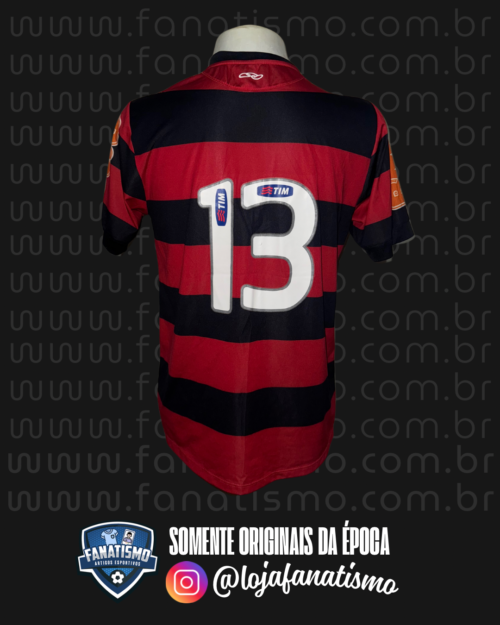 Camisa do Flamengo Oficial I Olympikus 2011 #13 M - Image 2
