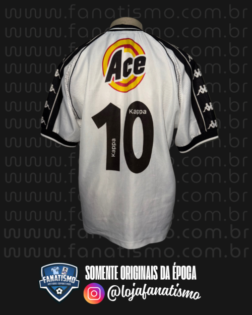 Camisa do Vasco Oficial II Kappa 1999/2000 #10 Edmundo Infantil/Feminina - Image 2