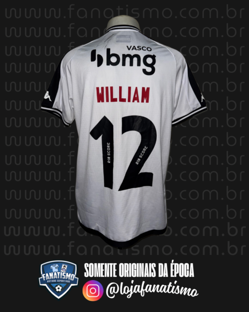 Camisa do Vasco Oficial II Kappa 2024/2025 #12 Modelo Jogador G - Imagem 2