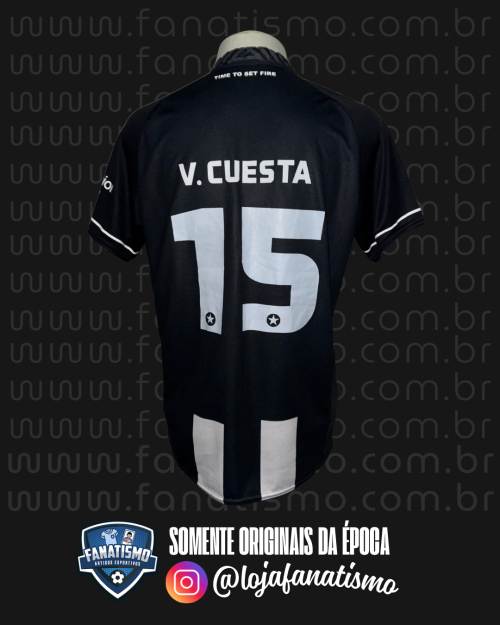 Camisa do Botafogo Oficial I Wey (Tampão) 2023 #15 Victor Cuesta De Jogo GG - Imagem 2