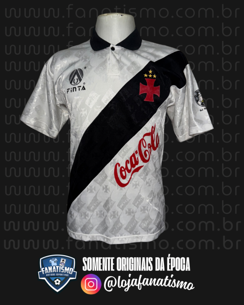 Camisa do Vasco Oficial II Finta 1994 #9 Jardel
