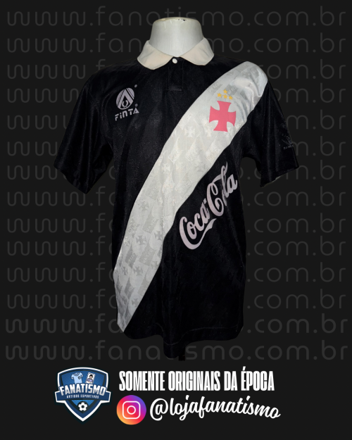 Camisa do Vasco Oficial I Finta 1994 #16 Usada em Jogo