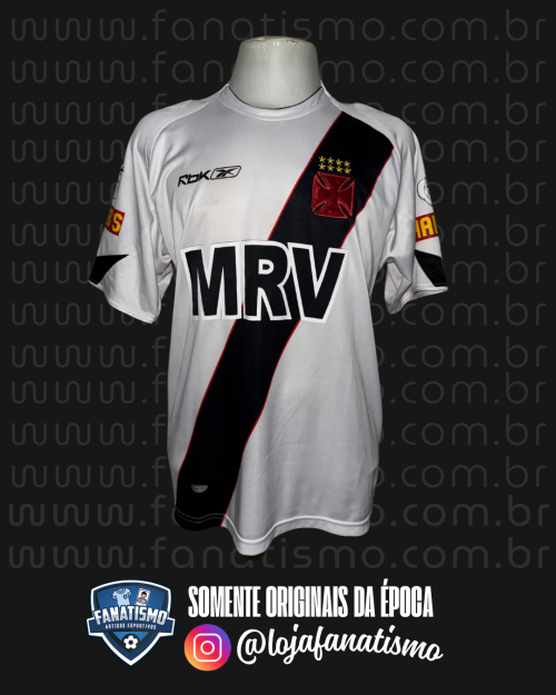 Camisa do Vasco Oficial II Reebok 2008 #5 Usada em Jogo G