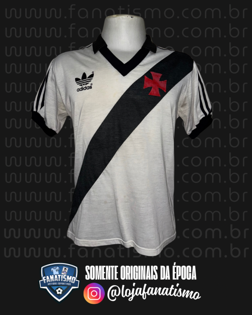 Camisa do Vasco Oficial II Adidas 1988 #10 Bismarck