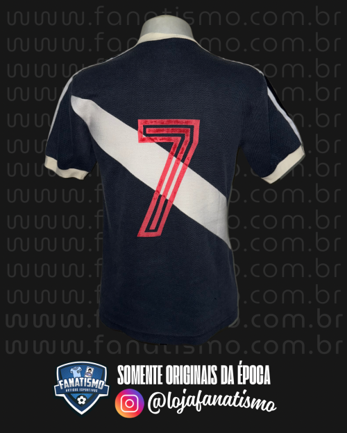 Camisa do Vasco Oficial I Adidas 1986 #7 Usada em Jogo - Imagem 2