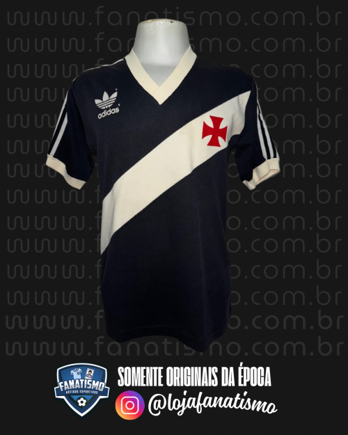 Camisa do Vasco Oficial I Adidas 1986 #10 Roberto Dinamite G