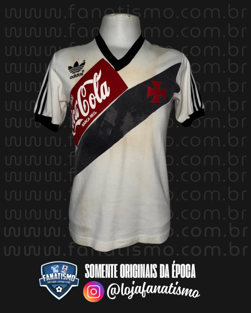 Camisa do Vasco Oficial II Adidas 1987 #6 Usada em Jogo