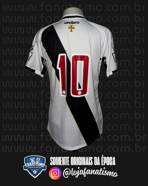 Camisa do Vasco Oficial II Umbro 2016 #10 Nenê Usada em Jogo G - Imagem 2