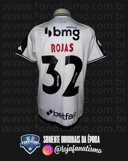Camisa do Vasco Oficial II Kappa 2024 #32 Rojas Usada em Jogo M - Imagem 2