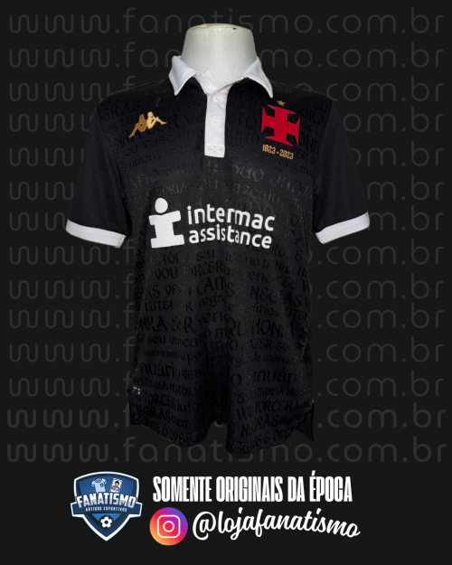 Camisa do Vasco Oficial III Kappa 2024 #5 De Lucca De Jogo Único M