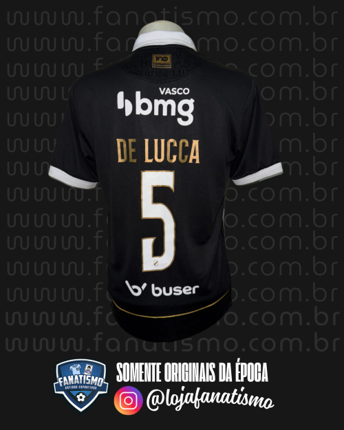 Camisa do Vasco Oficial III Kappa 2024 #5 De Lucca De Jogo Único M - Imagem 2
