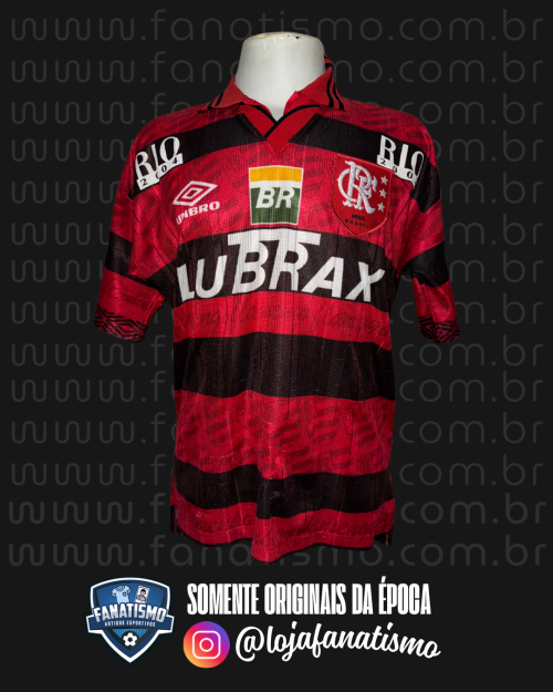 Camisa do Flamengo Oficial I Umbro 1996 #10 AXL