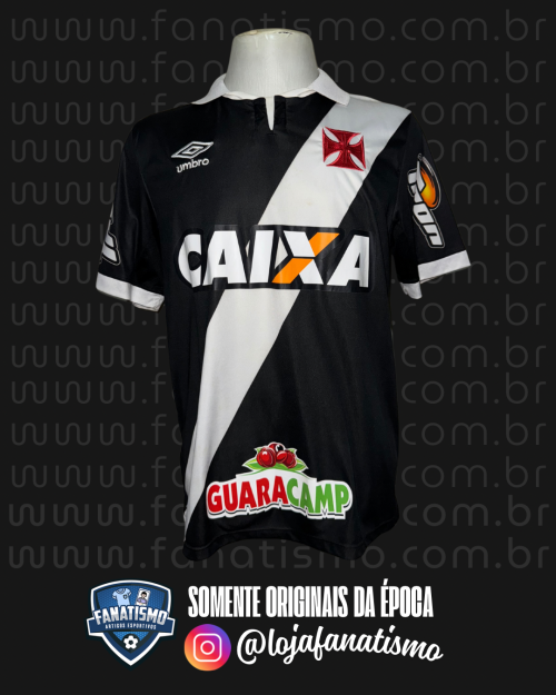 Camisa do Vasco Oficial I Umbro 2014 #5 Guiñazu Usada em Jogo G