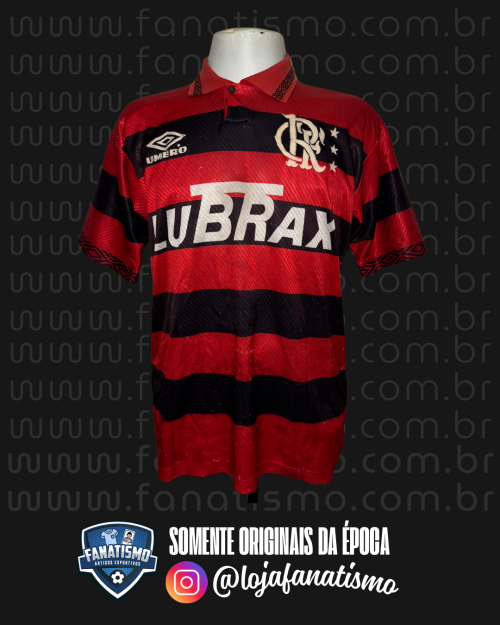 Camisa do Flamengo Oficial I Umbro 1994/1995 #11 Romário G