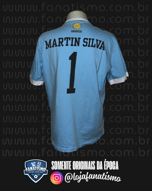 Camisa do Vasco Oficial Uruguai Comemorativa #1 Martín Silva G - Imagem 2